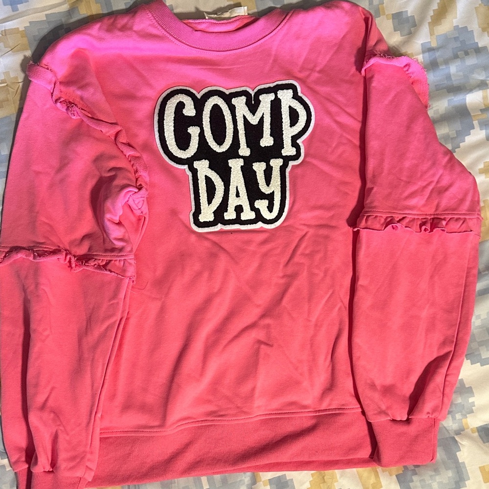 Pink 'Comp Day' Sweatshirt